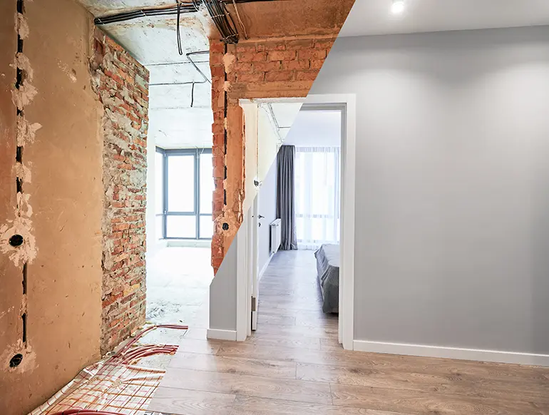 Rennova Barcelona before and after a renovation