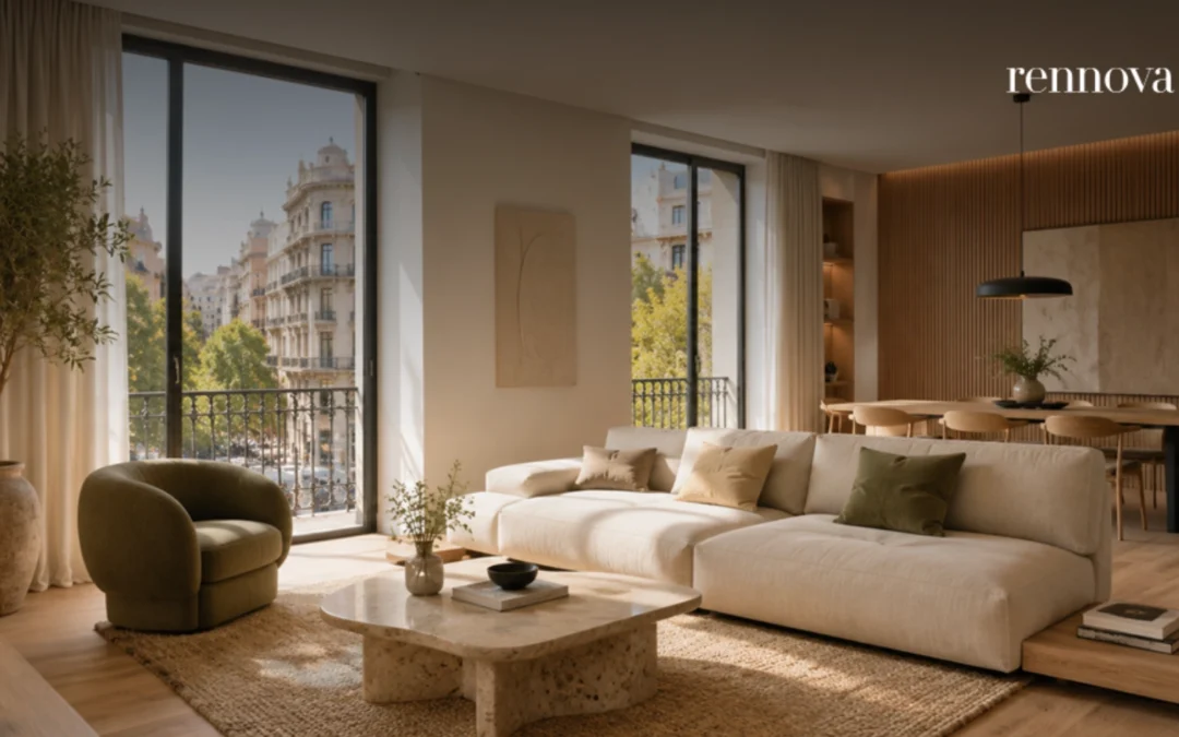 Tendencias de interiorismo para pisos en Barcelona que marcarán 2027