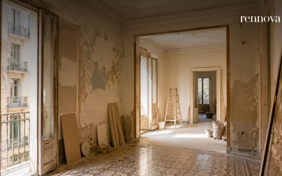 Reforma integral de un piso antiguo en Barcelona: por dónde empezar